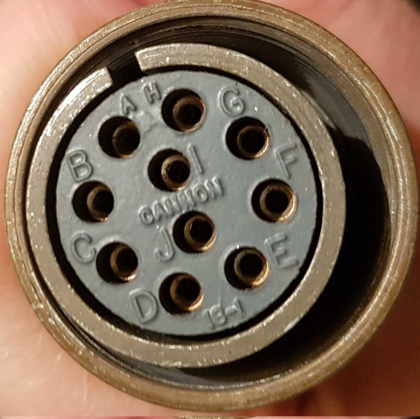 Control cable TX end