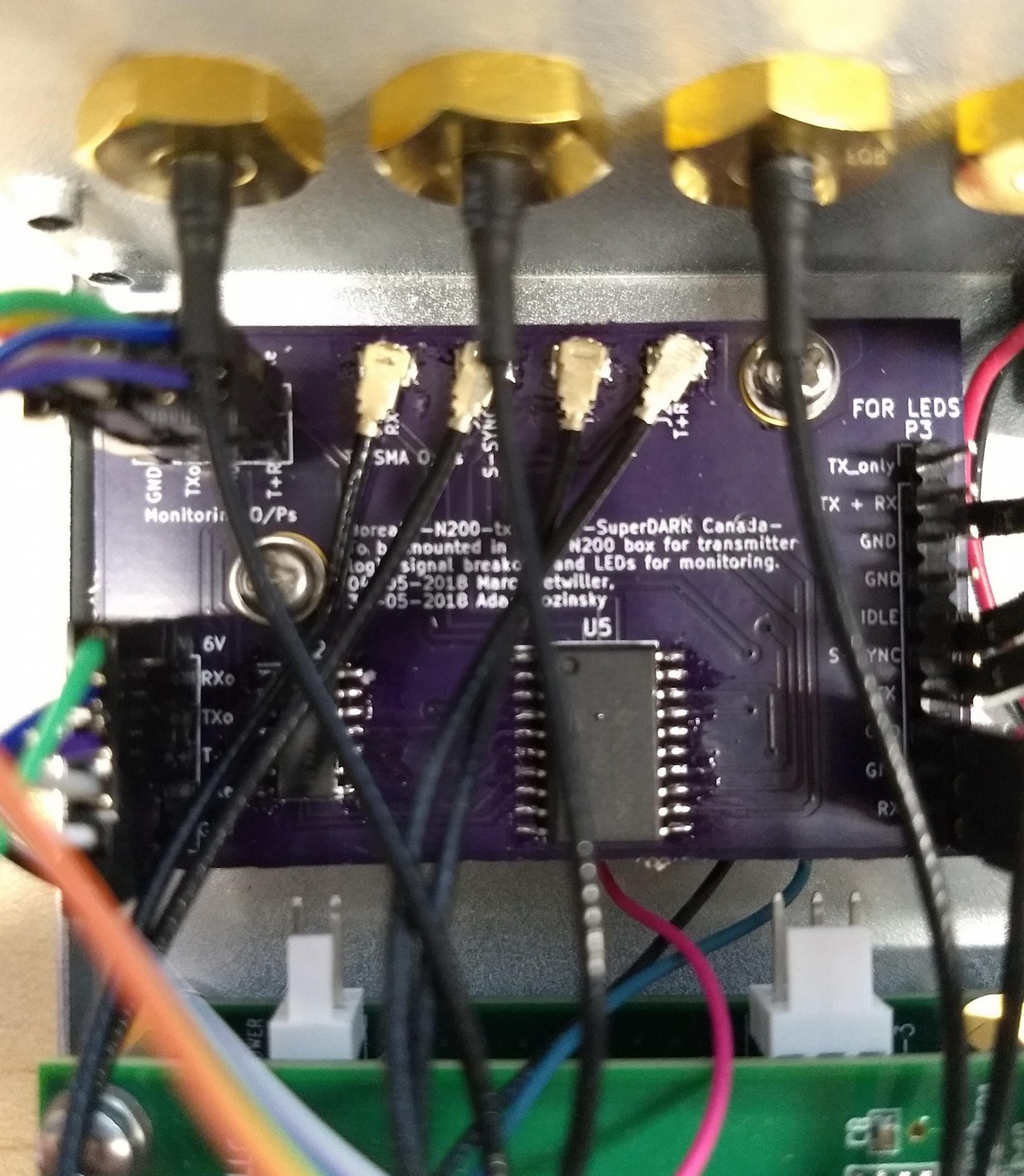 Rev 3 Installed in Ettus N200