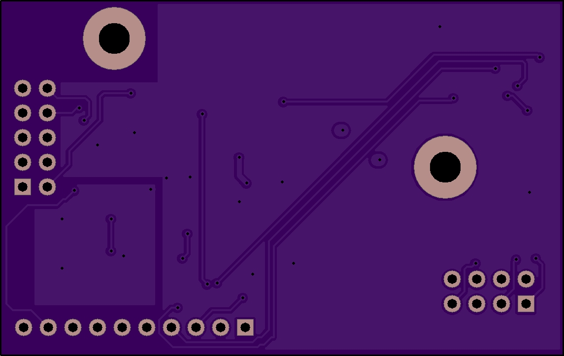 TXIO Rev 4 Bottom Render