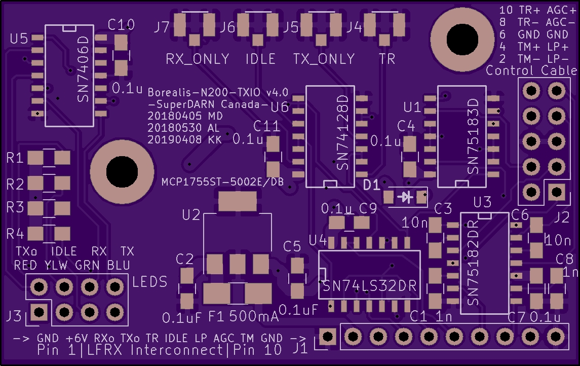 TXIO Rev 4 Top Render